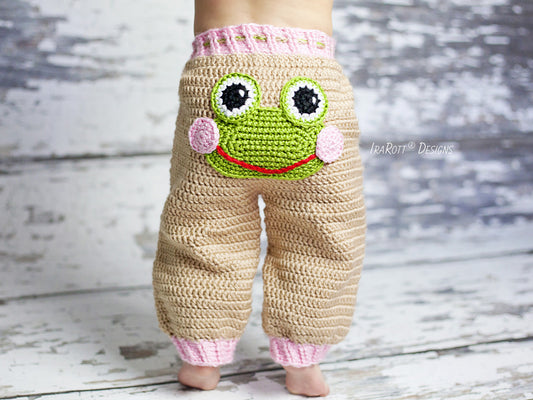 Pistachio The Frog Pants Crochet Pattern