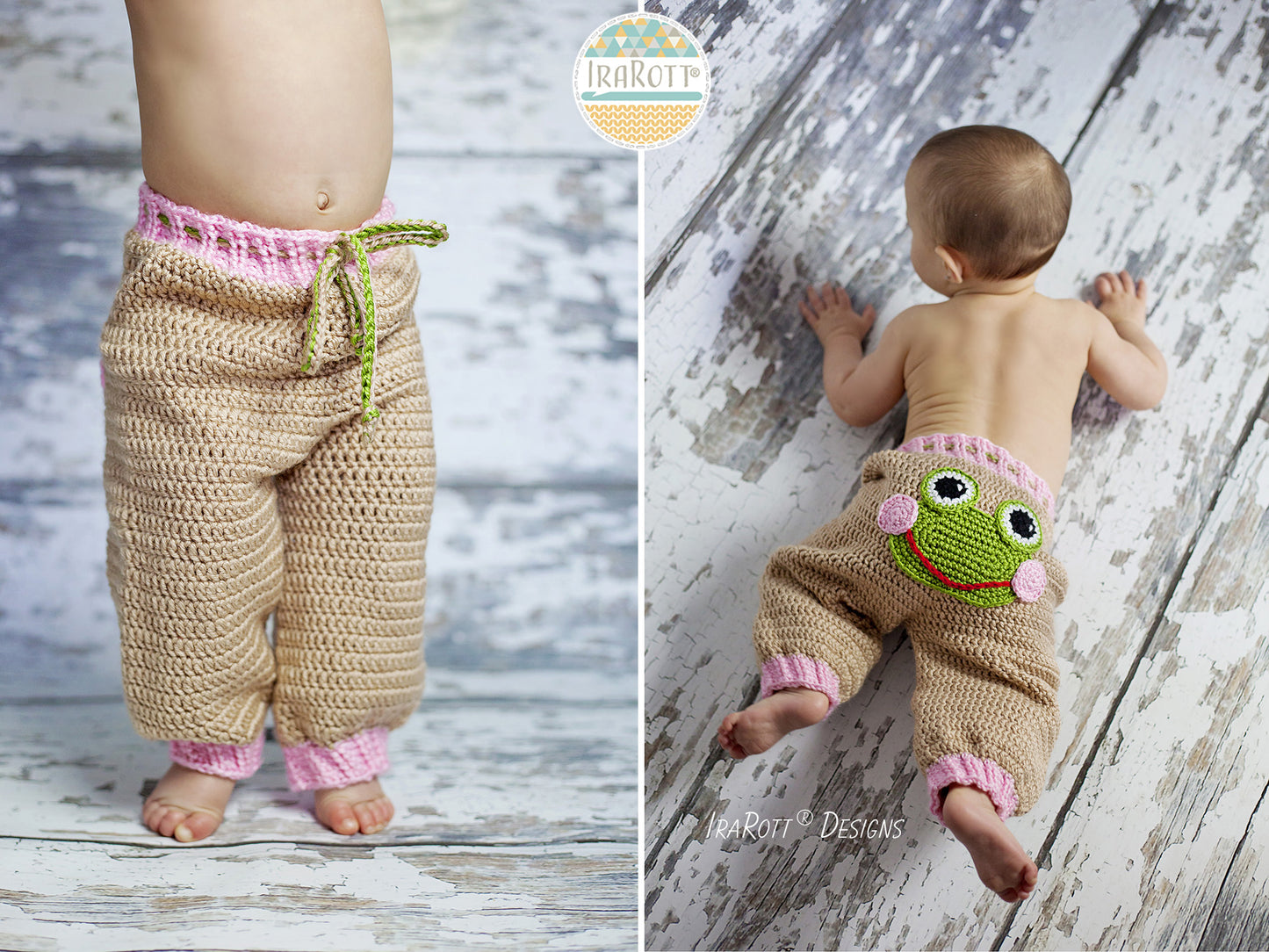 Pistachio The Frog Pants Crochet Pattern
