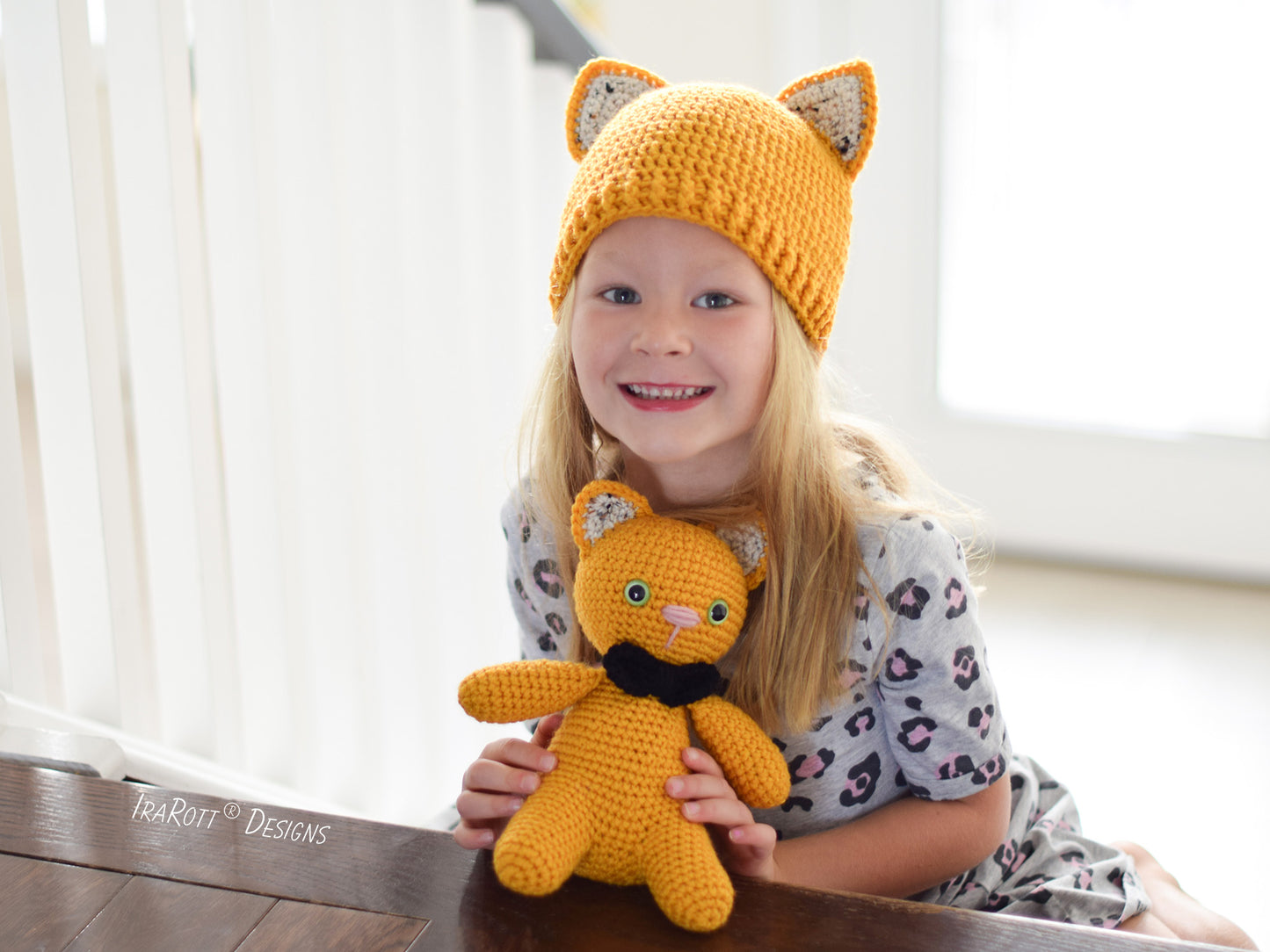 Pumpkin The Cat Amigurumi And Hat Crochet Pattern