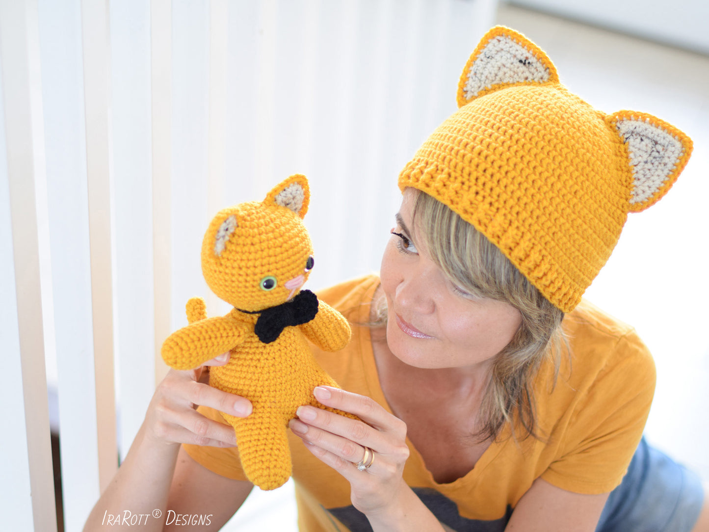 Pumpkin The Cat Amigurumi And Hat Crochet Pattern