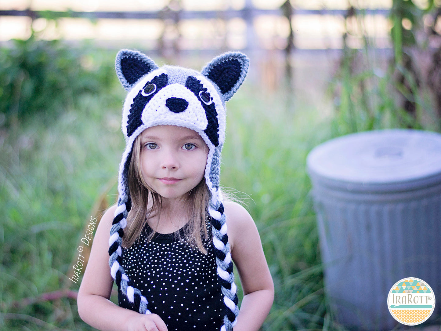 Rocky The Raccoon Hat Crochet Pattern