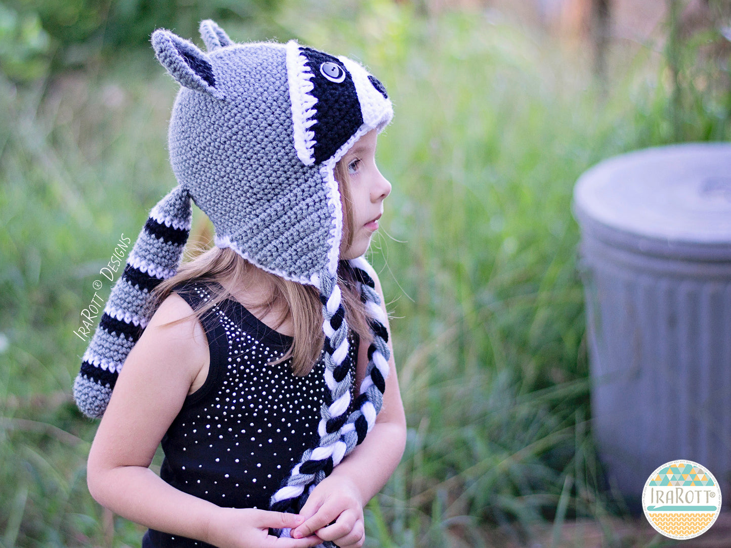 Rocky The Raccoon Hat Crochet Pattern