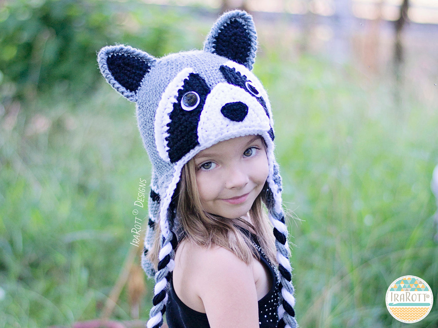 Rocky The Raccoon Hat Crochet Pattern