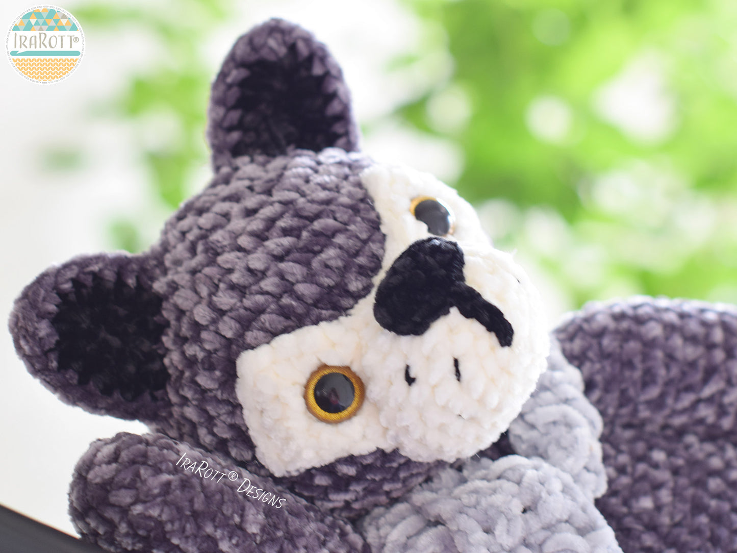 Raff and Rolf The Chubby Little Wolves Amigurumi Crochet Pattern