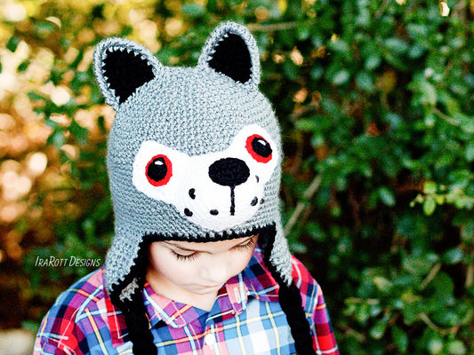 Rolf The Wolf Hat Crochet Pattern