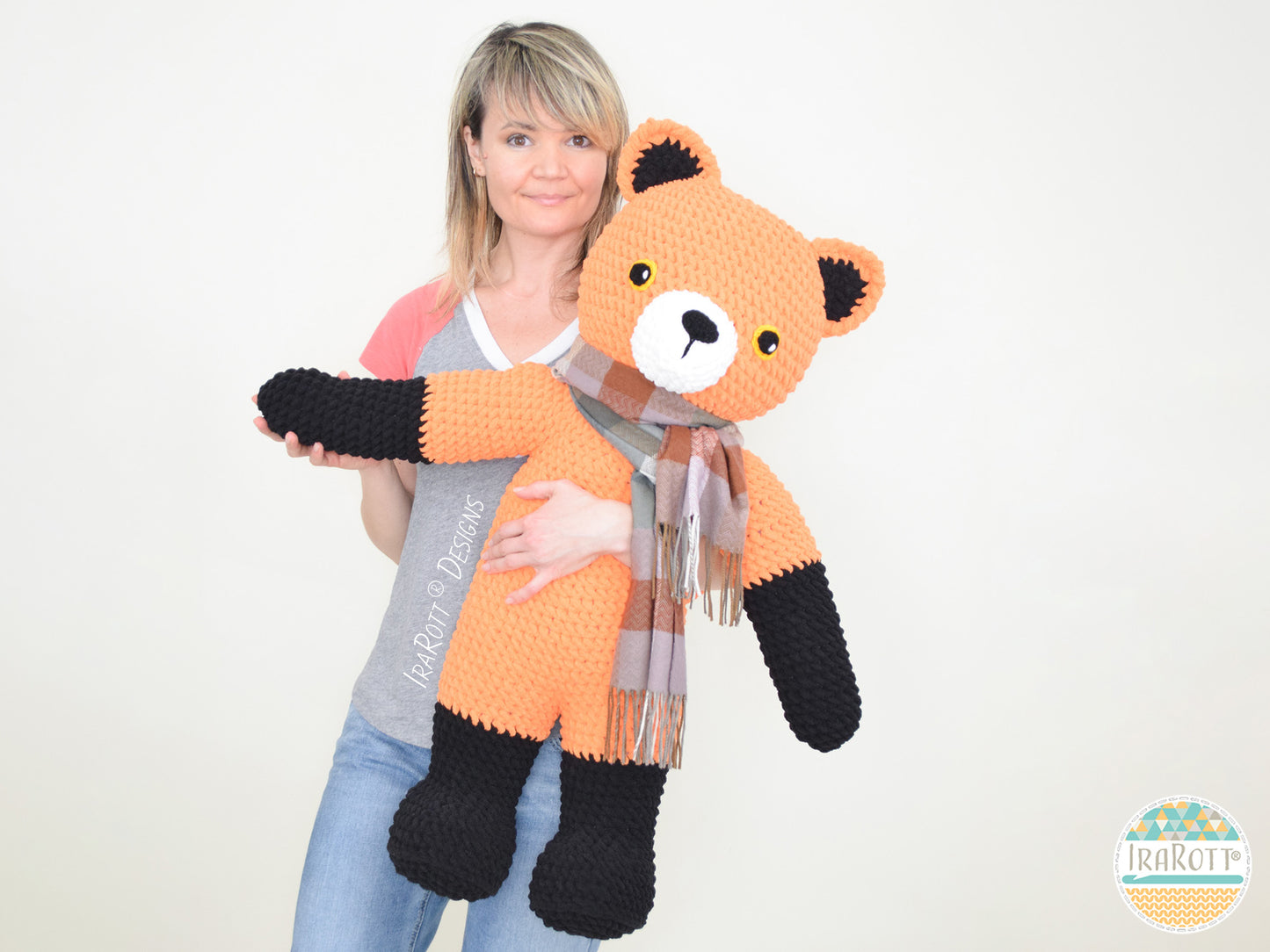 Roxy The Forest Fox Big Amigurumi Crochet Pattern