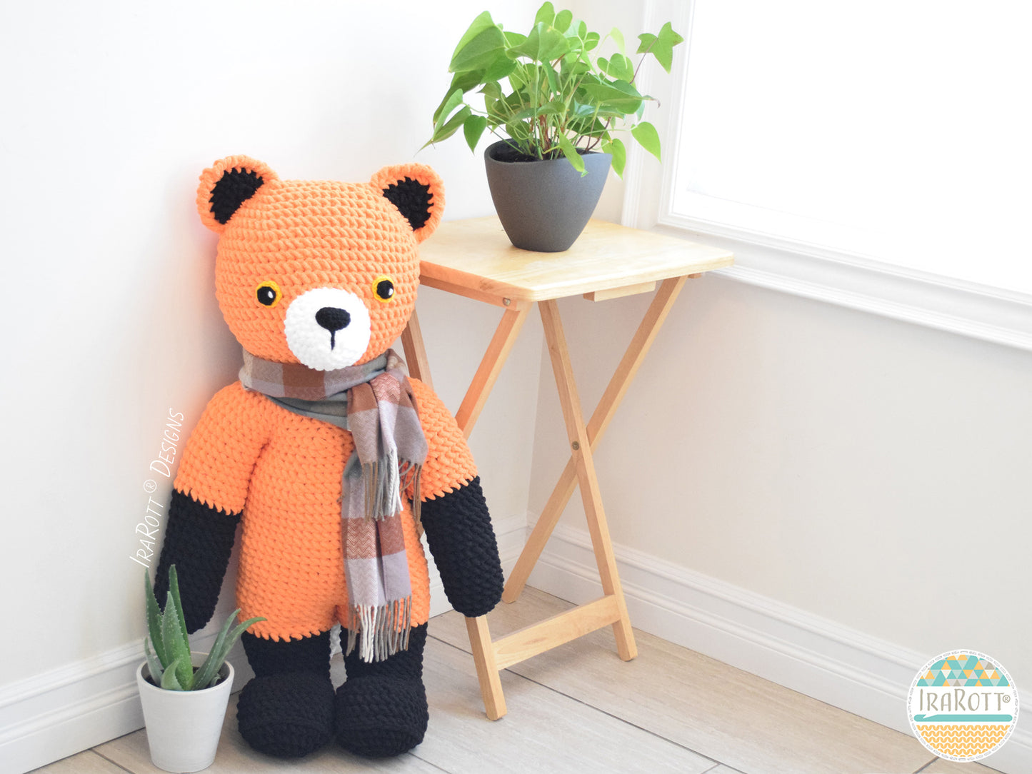 Roxy The Forest Fox Big Amigurumi Crochet Pattern