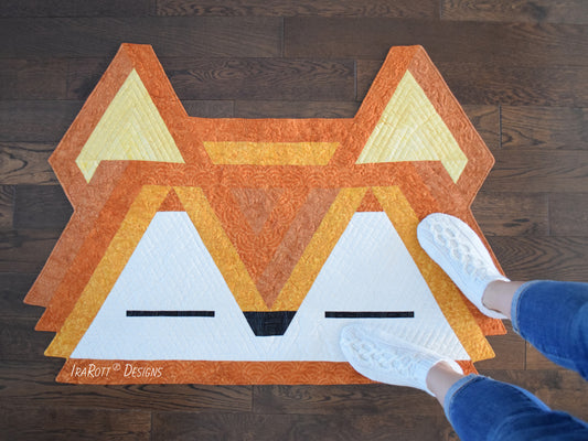 Roxy The Forest Fox Jelly Roll Rug Quilting Pattern
