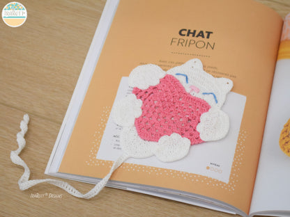 Sassy The Kitty Bookmark Crochet Pattern