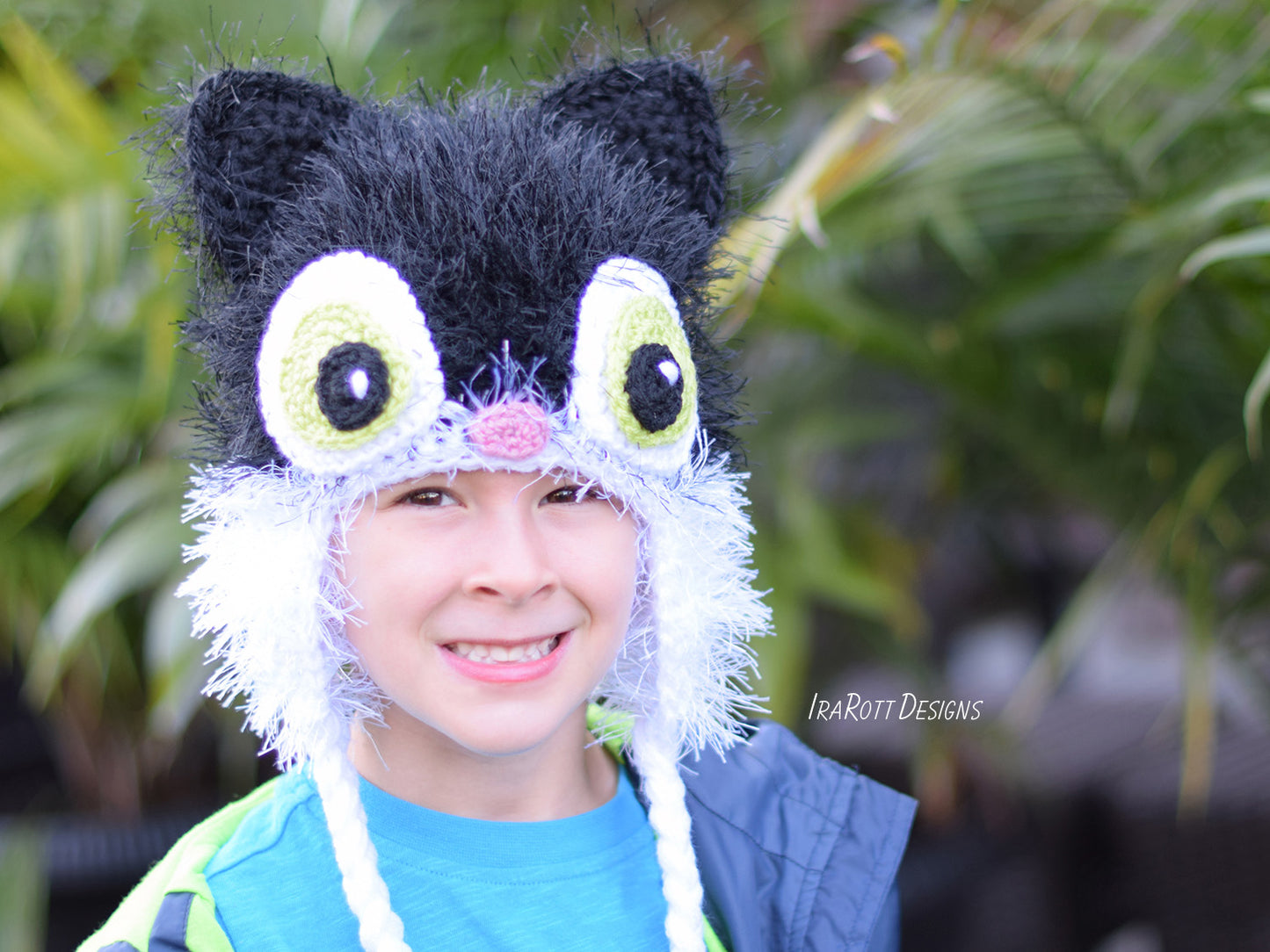 Sassy the Kitty Cat Hat Crochet Pattern