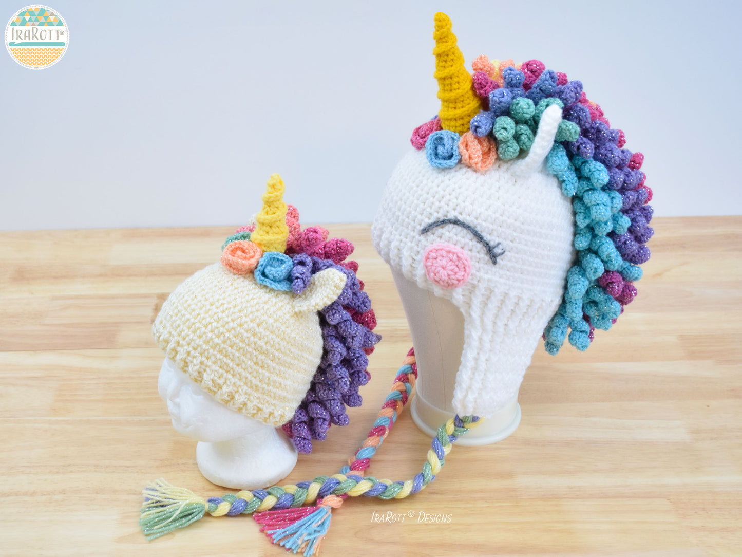 Sophia The Magical Unicorn Hat Crochet Pattern