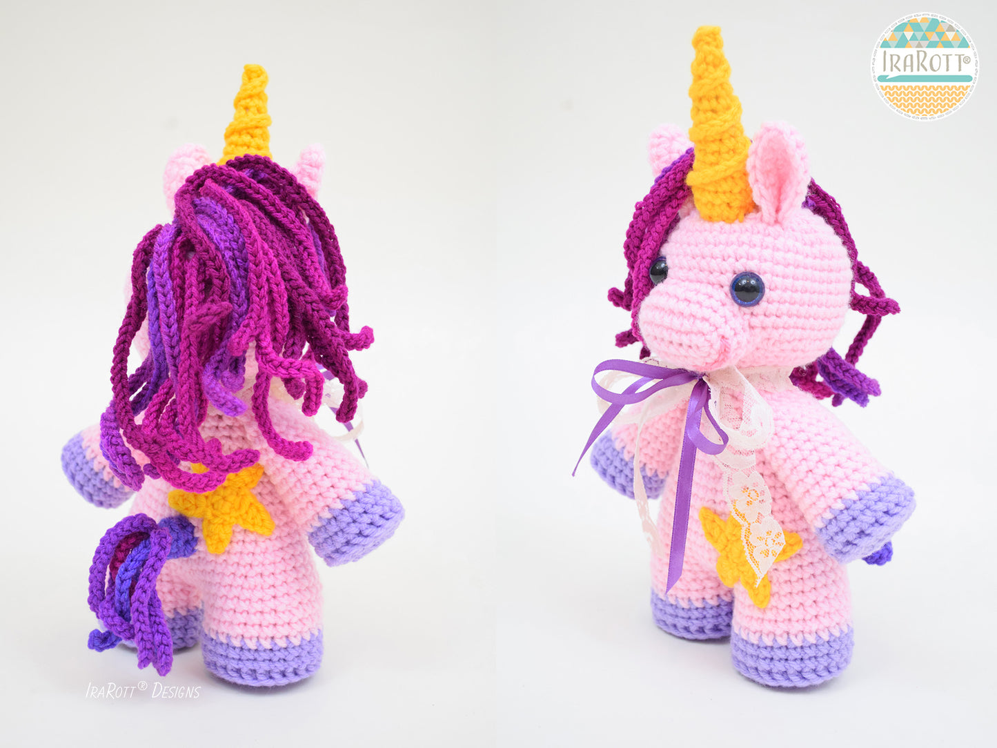 Sophia The Chubby Little Unicorn Amigurumi Crochet Pattern