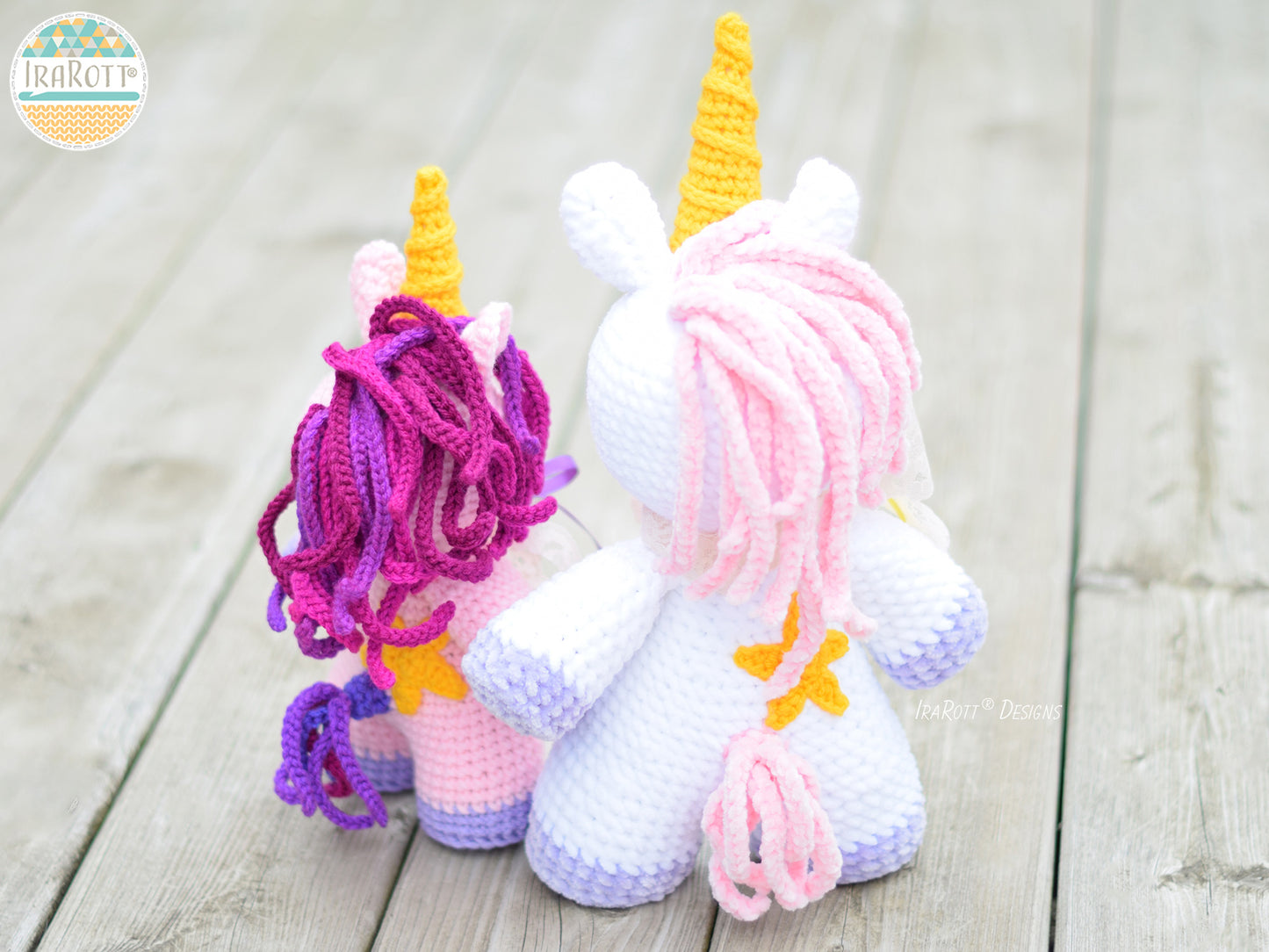 Sophia The Chubby Little Unicorn Amigurumi Crochet Pattern