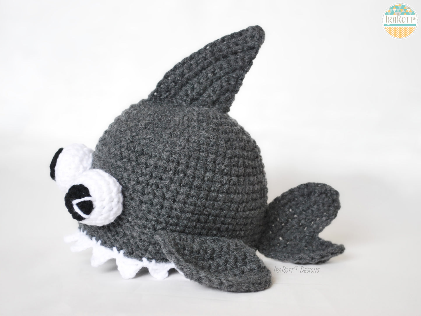 Spike the Shark Hat Crochet Pattern