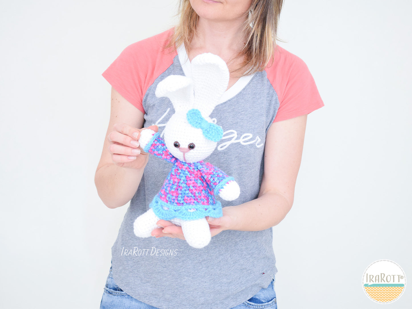 Sunny The Chubby Little Easter Bunny Amigurumi Crochet Pattern