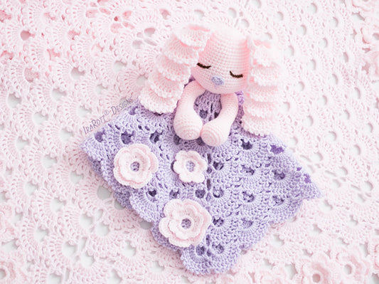 Sunny the Sleepy Bunny Lovey Crochet Pattern