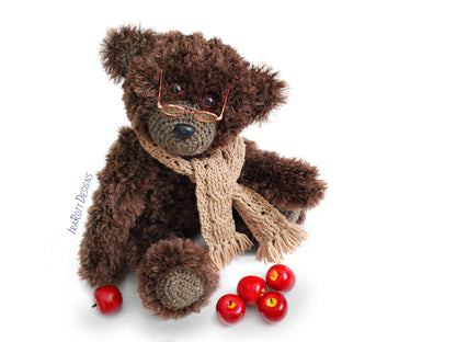 Elvis the Teddy Bear Amigurumi Crochet Pattern