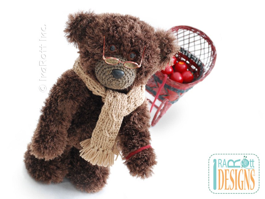 Elvis the Teddy Bear Amigurumi Crochet Pattern