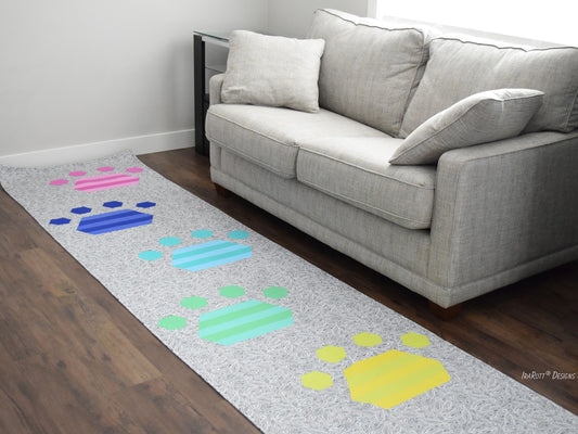 The Pawesome Floor Runner Jelly Roll Rug Quilting Pattern