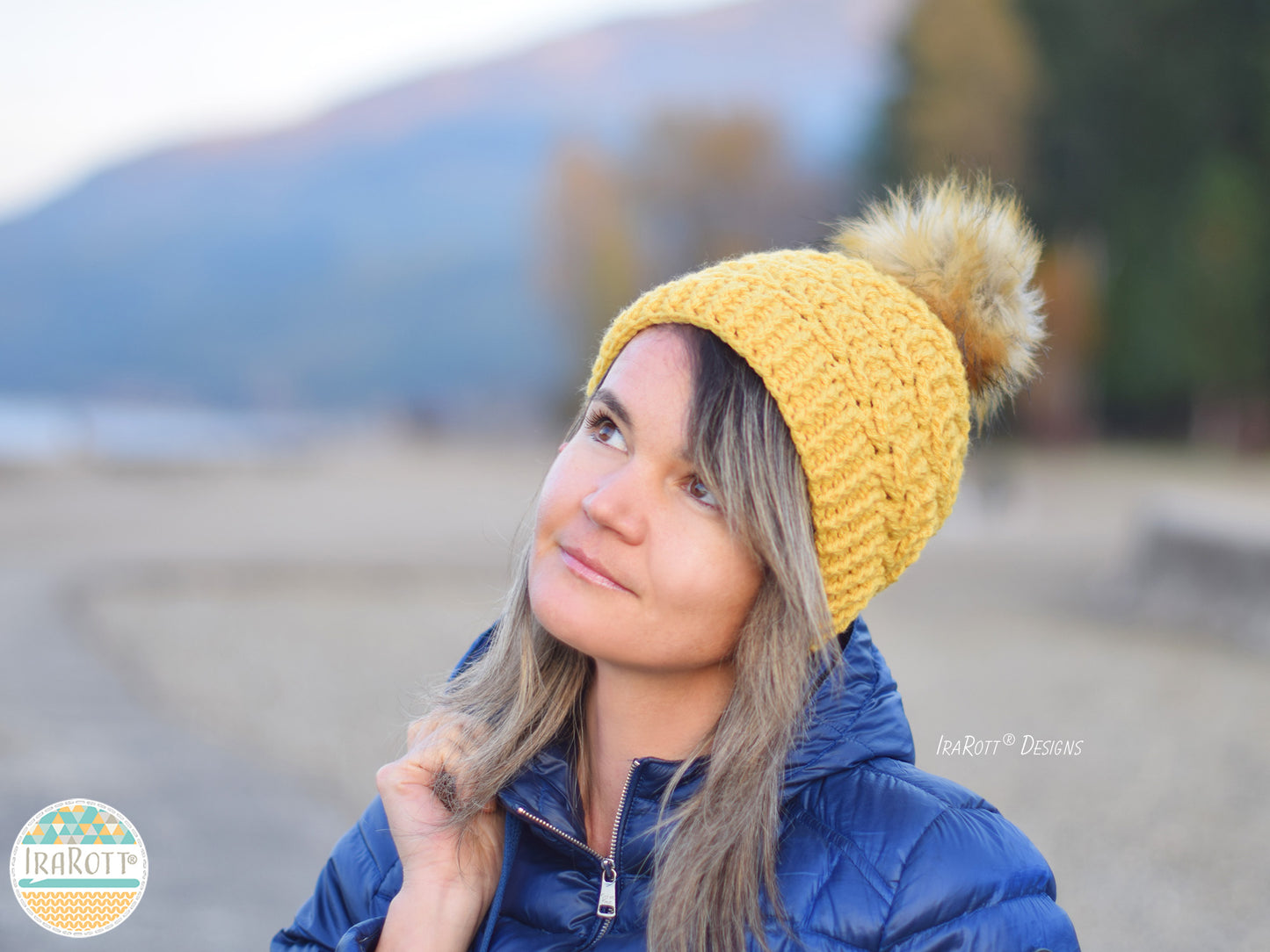 The Textured Mountain Hat Crochet Pattern