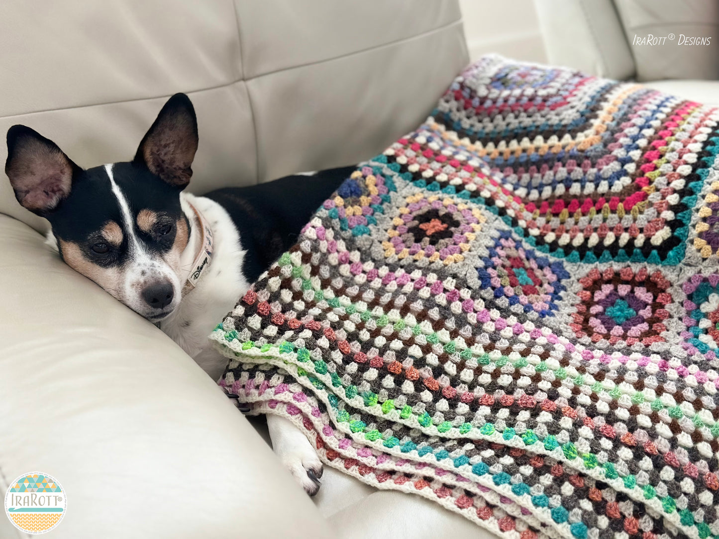 The Woolly Stash Buster Blanket Crochet Pattern