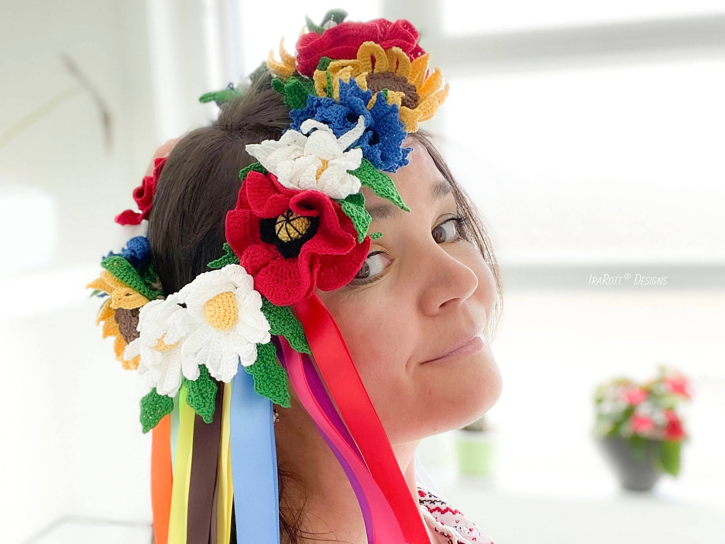 Ukraine sale flower headdress