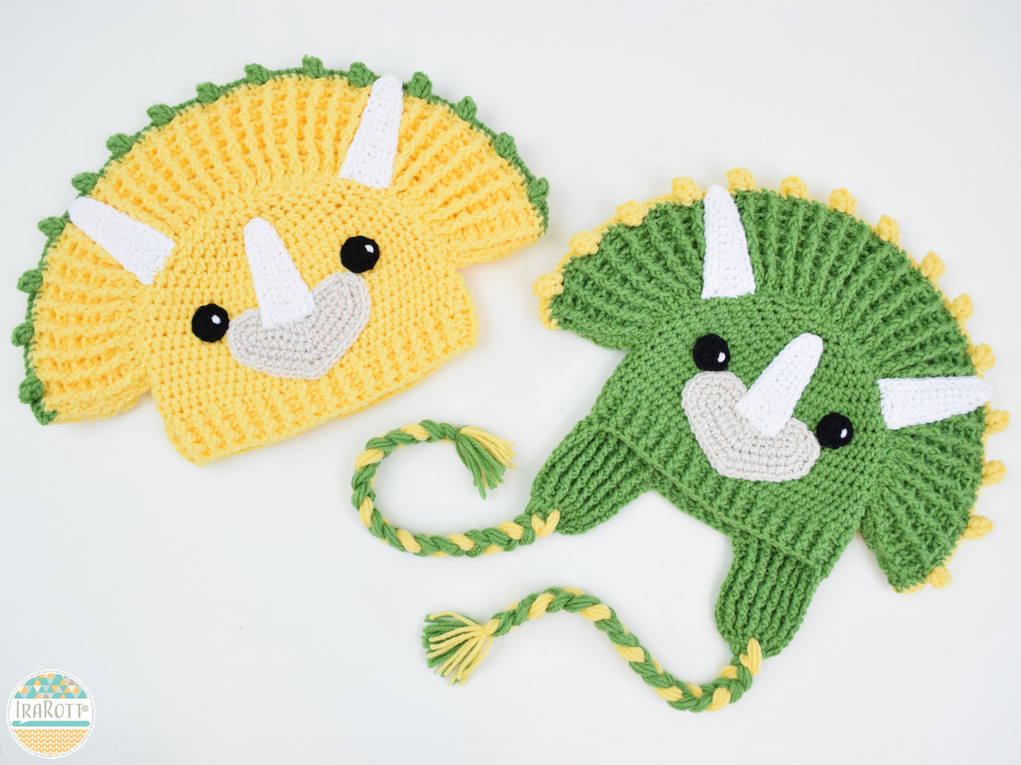 Zingy Dinosaur Hat Crochet Pattern