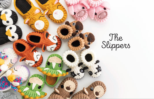 Introducing Crochet Animal Slippers