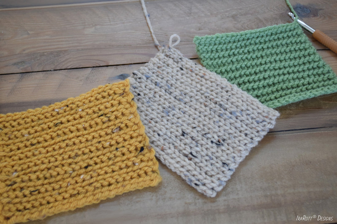 Crochet Slip Stitch Variations That Look Like Knitting