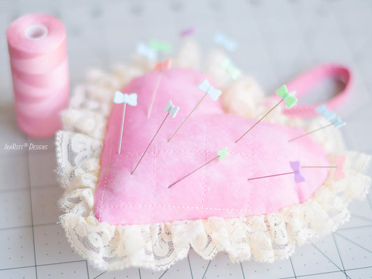 Cupid’s Heart Pincushion