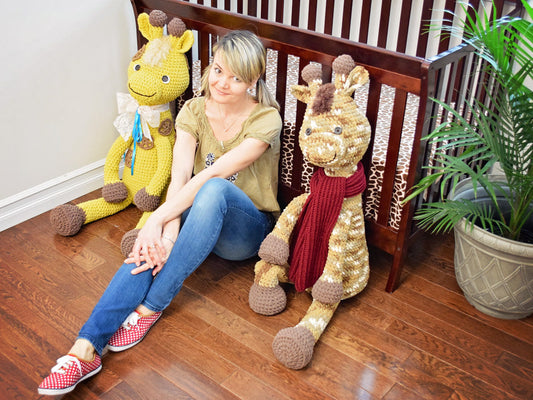 Rusty the Giraffe — Crochet Cuteness in Two Size