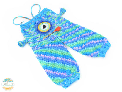 Plutonian Paul Alien Monster Pants Crochet Pattern