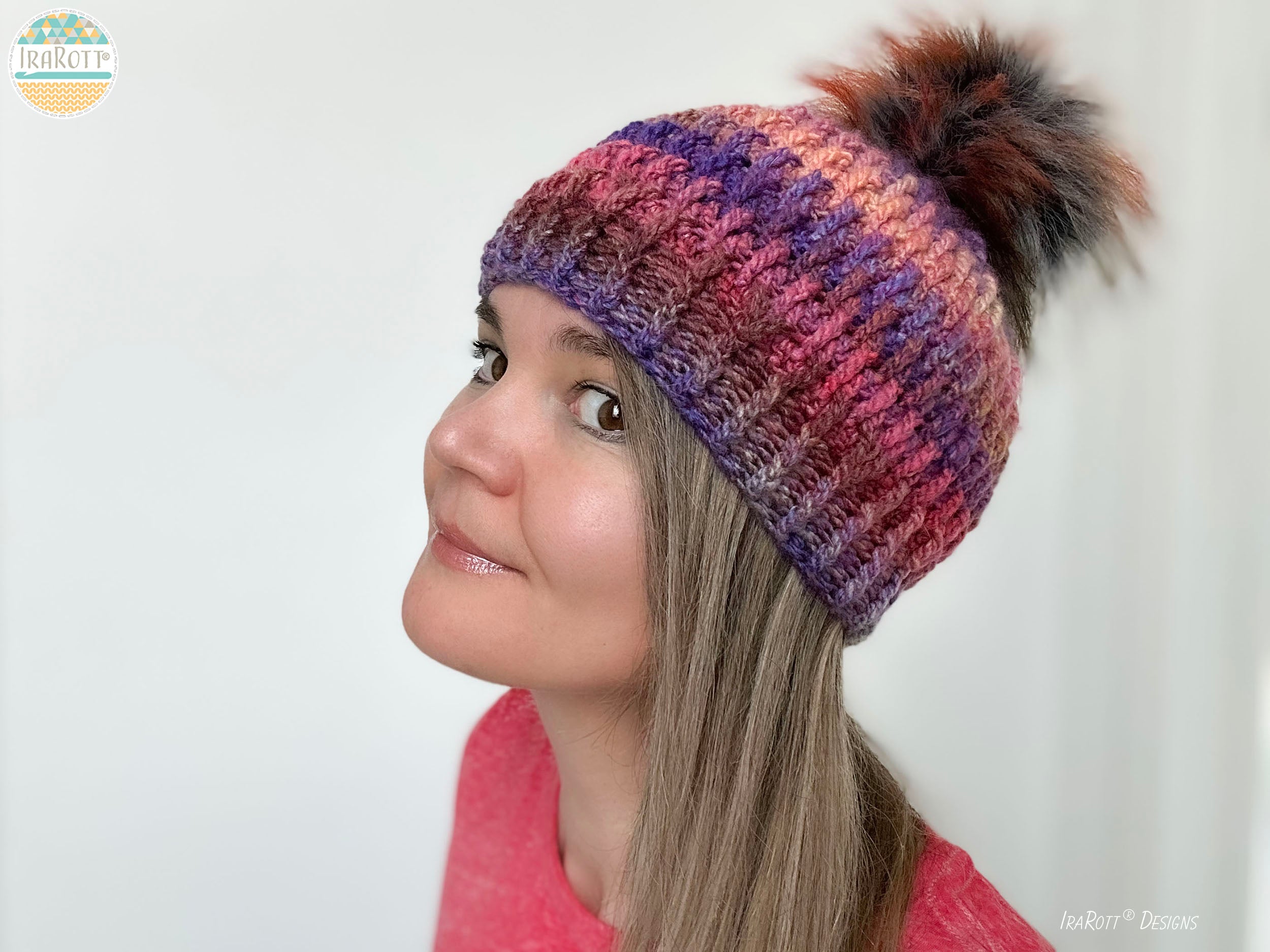 Alpine Beauty Textured Beanie Crochet Pattern