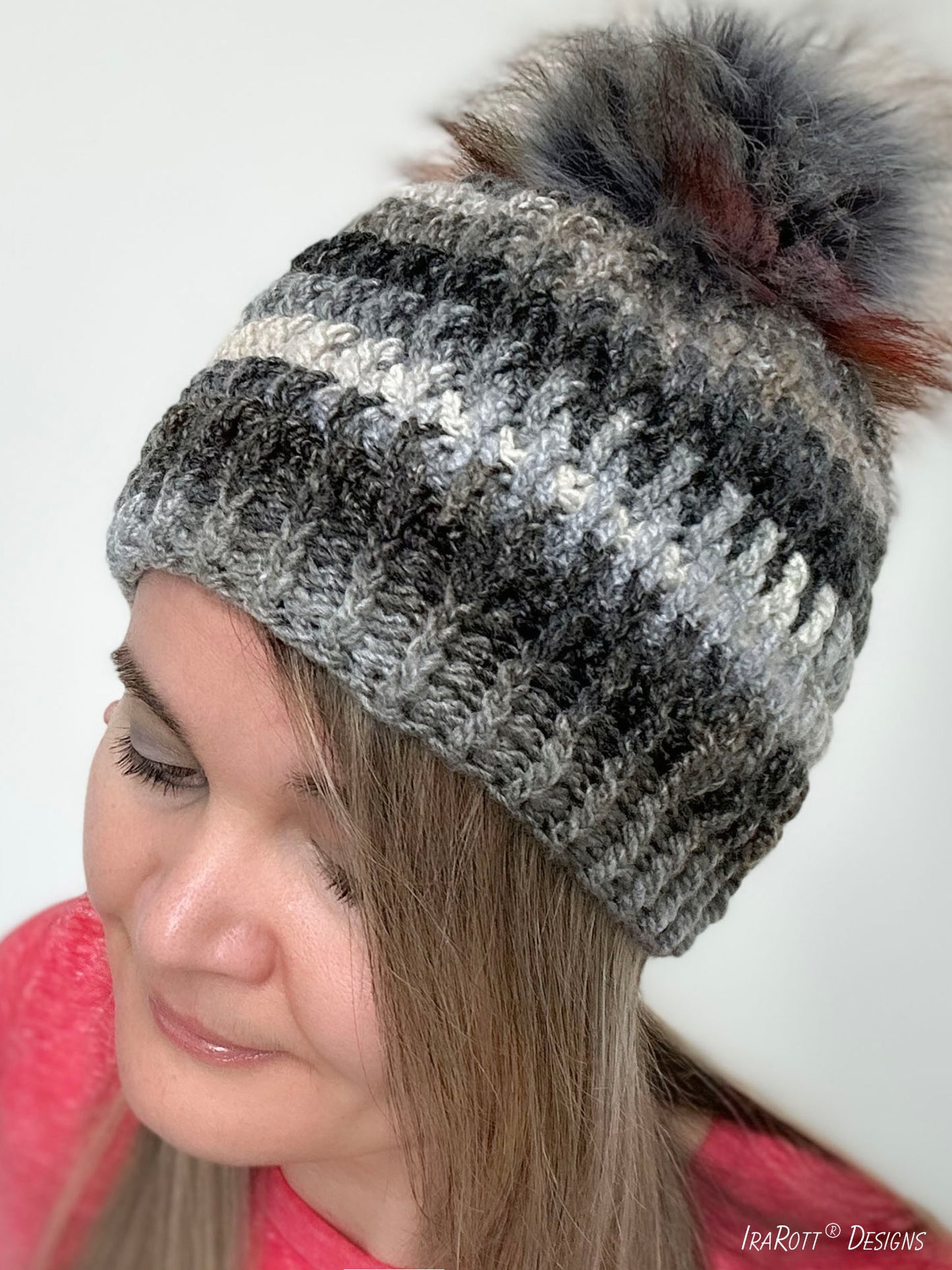 Alpine Beauty Textured Beanie Crochet Pattern