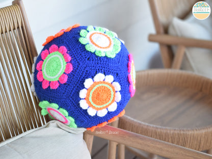 Awesome Blossom Play Ball Crochet Pattern
