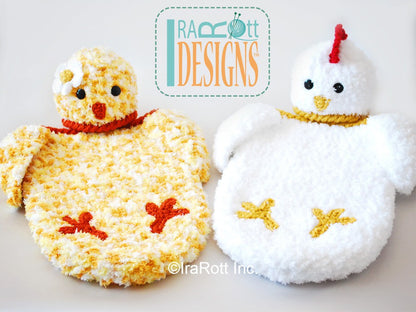 Bok Bok Easter Chicken Baby Set Crochet Pattern