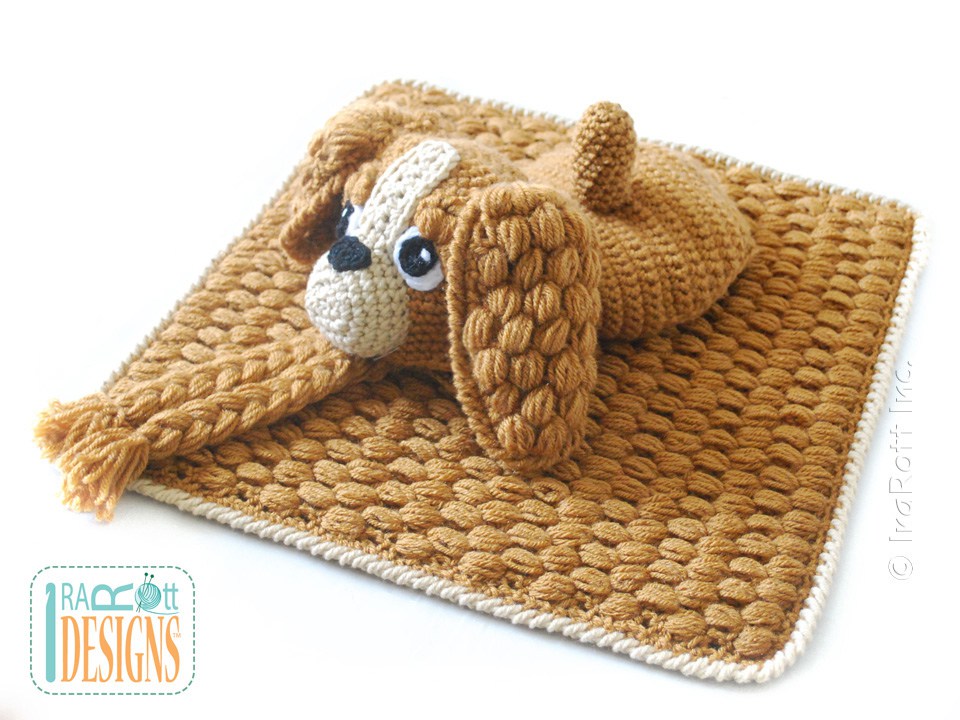 Copper the Spaniel Puppy Dog Baby Set Crochet Pattern