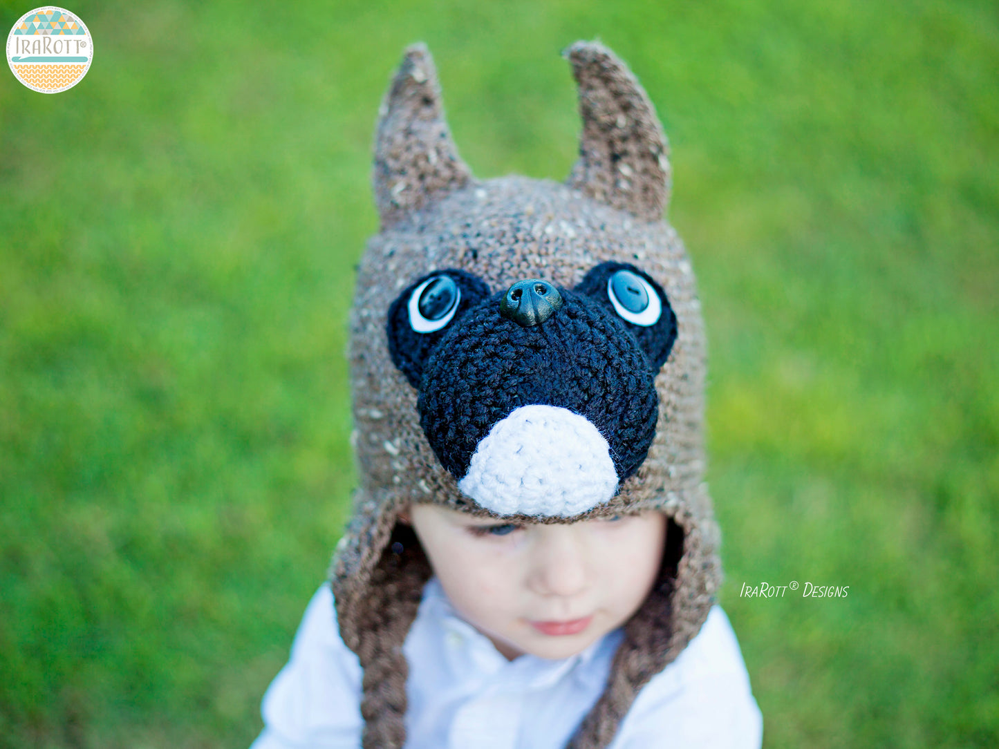 Duncan the Boxer Hat Crochet Pattern