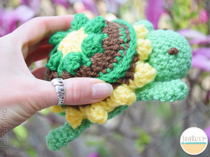 Bubbles The Turtle Lovey Crochet Pattern