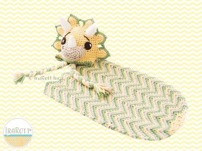 Tops The Triceratops Dinosaur Baby Set Crochet Pattern
