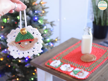 Christmas Granny Square Projects Crochet Pattern