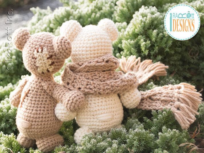 Classic Mini Teddy Bear Amigurumi Crochet Pattern