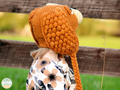 CoCo the Spaniel Puppy Dog Hat Crochet Pattern