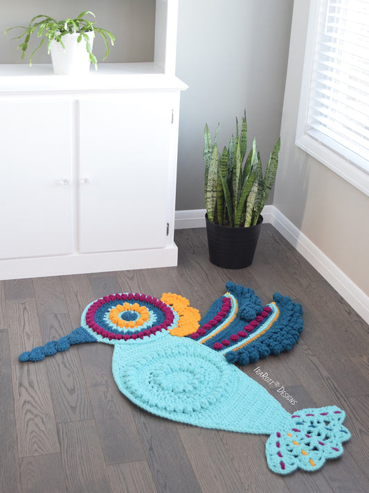Colibri The Hummingbird Rug Crochet Pattern