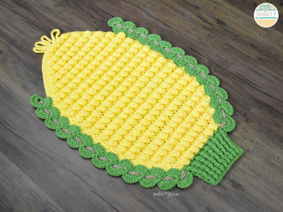 Corny The Cob Corn Rug Crochet Pattern – IraRott Designs