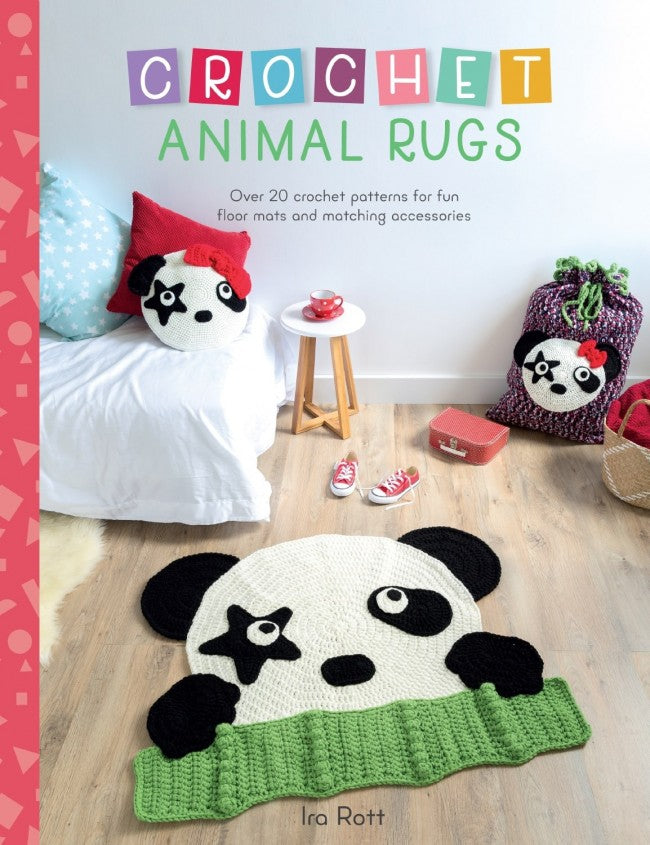 Crochet Animal Rugs Book - Paperback