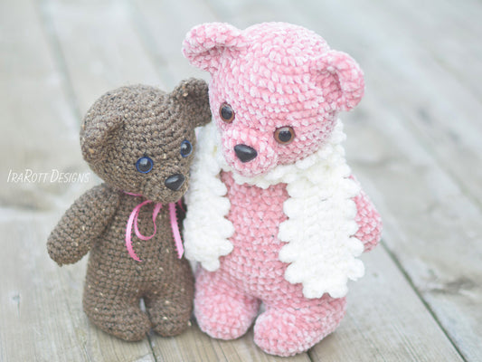 Cuddles The Chubby Little Bear Amigurumi Crochet Pattern