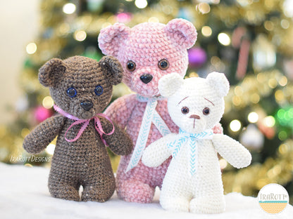 Cuddles The Chubby Little Bear Amigurumi Crochet Pattern