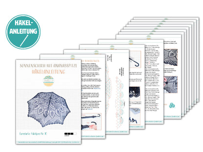 Pineapple Lace Parasol Crochet Pattern
