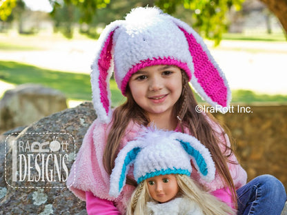 Bunny Rabbit Hat Crochet Pattern
